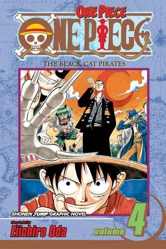 One Piece Bind 4: De Sorte Kattepirater: Bind 4