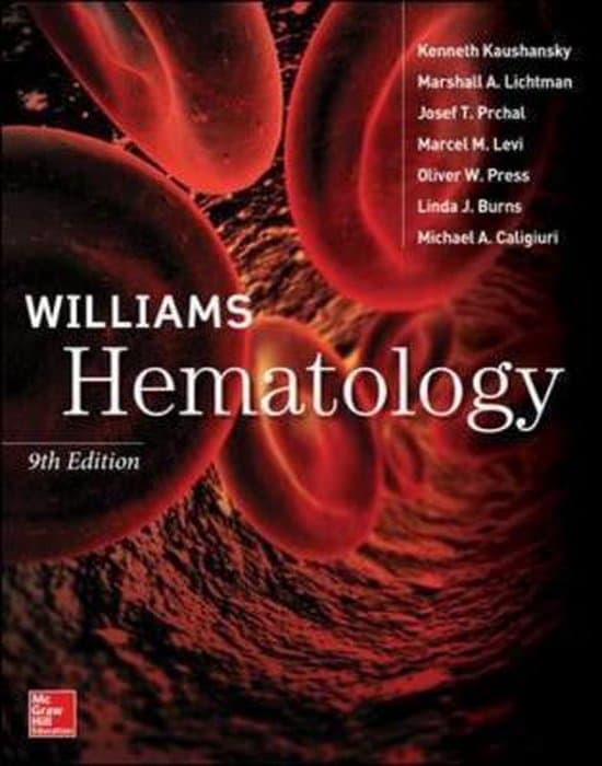 Williams Hematologia 9. painos