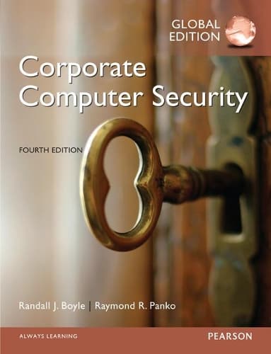 Corporate Computer Security Global Edition