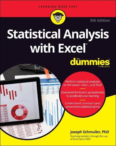 Tilastollinen analyysi Excelillä Dummies-kirjasarjassa