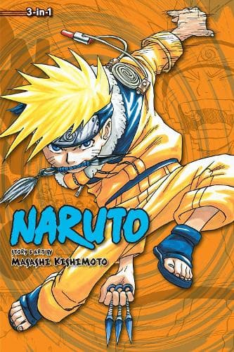Naruto (3-i-1 udgave) Bind 2: Inkluderer bind 4, 5 og 6: Bind 2