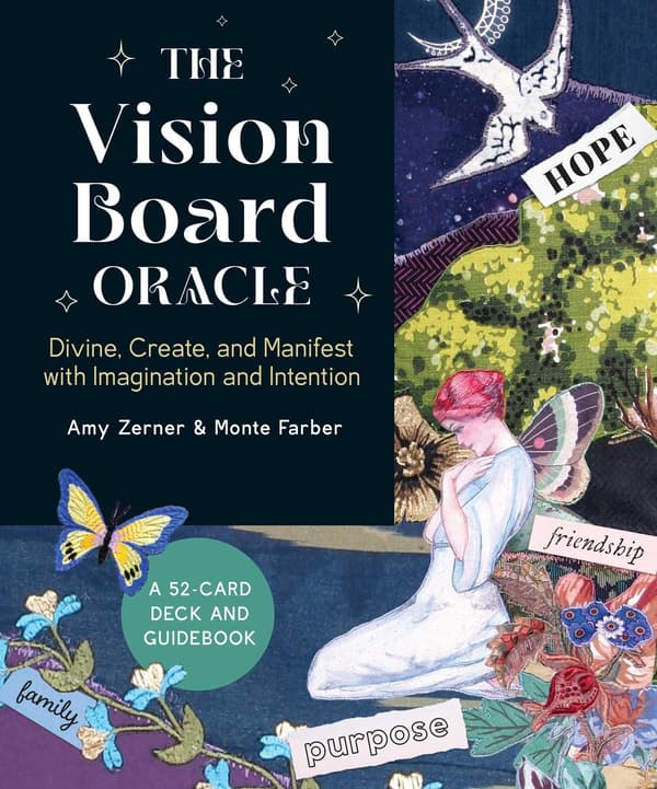 The Vision Board Oracle: Et sæt med 52 kort og en guidebog
