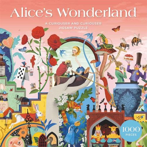 \"Alice i Eventyrland: Et Mere og Mere Besynderligt Puslespil\"