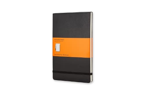 Moleskine Pocket Reporter Linjeret Notesbog Sort