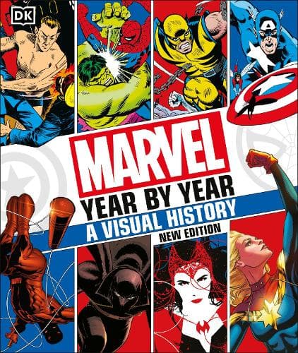 Marvel År For År En Visuel Historie Ny Udgave