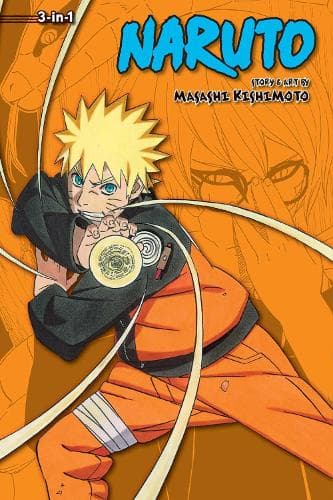 Naruto (3-i-1 udgave) bind 18: Inkluderer bind 52, 53 og 54: Bind 18