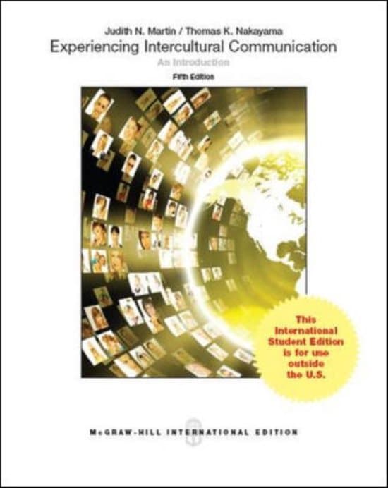 Experiencing Intercultural Communication An Introduction (Int'l Ed)