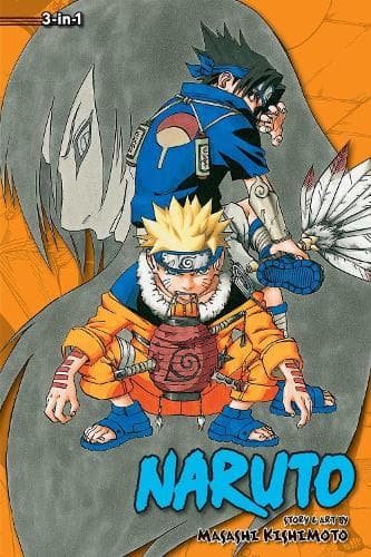 Naruto (3-i-1 udgave) bind 3: Inkluderer bind 7, 8 og 9: Bind 3