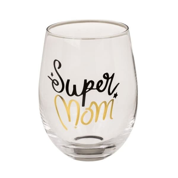 2 glas för föräldrar: Super Mom & Daddy Cool