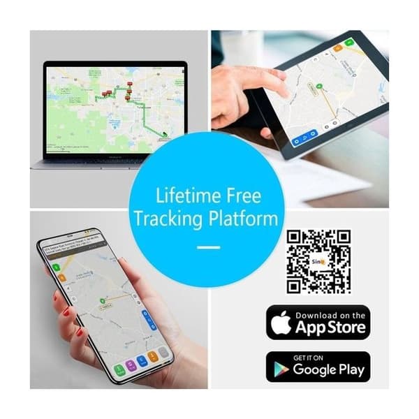 Tracker GPS - EUROWEB - Bilspårning - Geo-stängsel - Larm - Intern batteri