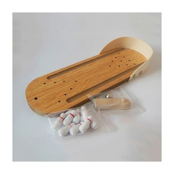 Miniatyrträbowling bordsspel
