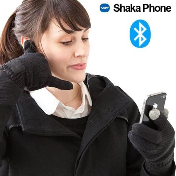 Hands-free kit taktila handskar