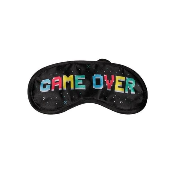 Gamer mugg och sovmask set Game over mugg