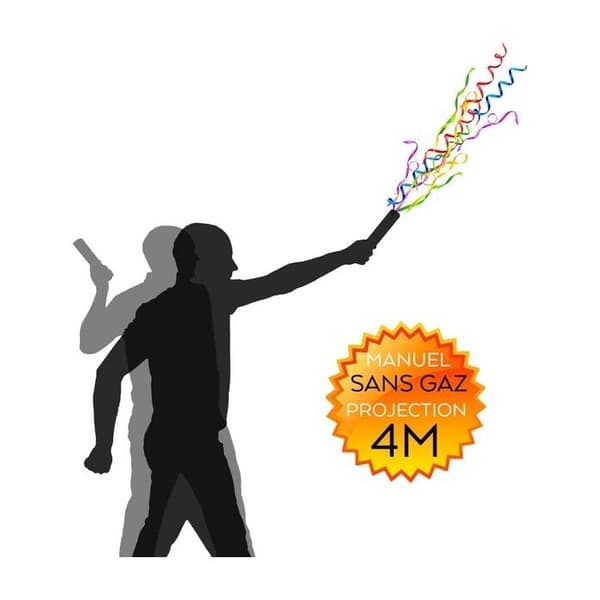 Streamer launcher (3 stycken)