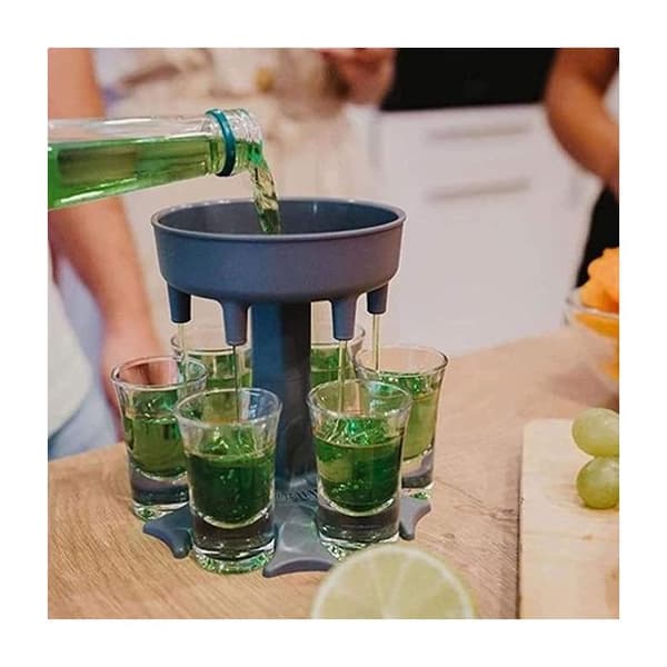 Dryckesautomat med 6 snapsglas cocktaildispenser