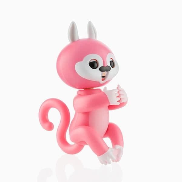 Squirrel figurine - Sensor - Microphone - Speaker - Movement - Sound - Blue