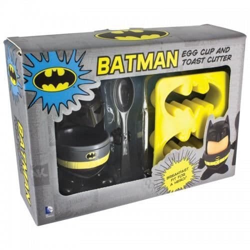 DC Comics Batman äggkopp och kakskärare