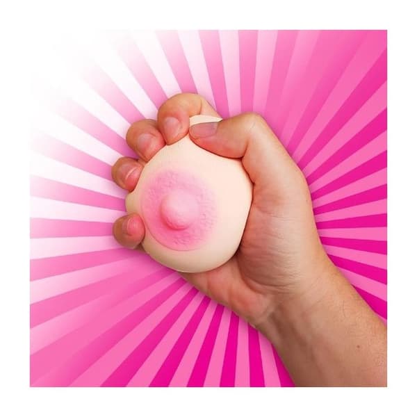 Bröstformad Antistress Bröststressboll