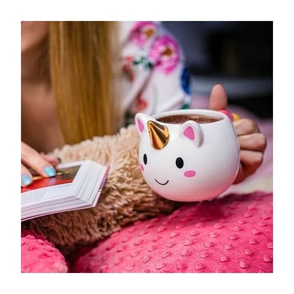 Rainbow unicorn cup guldhorn ovanlig originalmugg