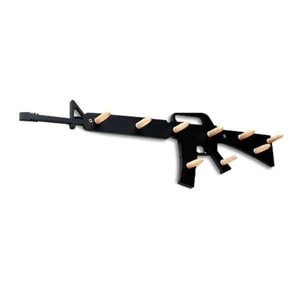 M16 klädhängare i design av gevär