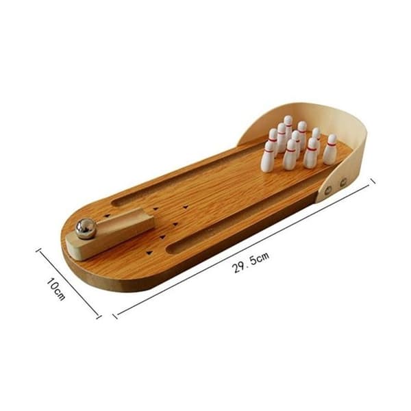 Miniatyrträbowling bordsspel