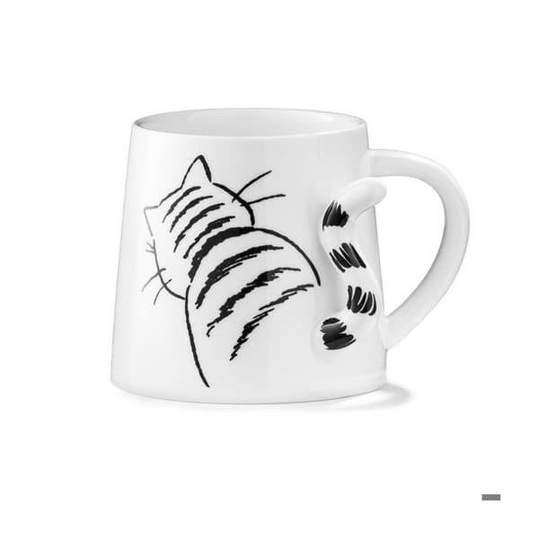 3D-präglad tailed kattmugg Djurmugg