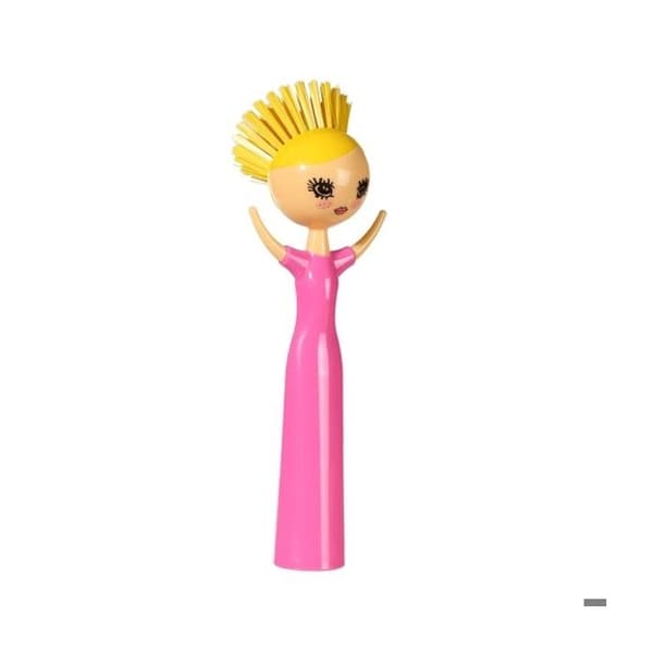 Funky Lady Dish Brush Kök och Pot Brush