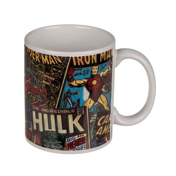 Marvel retro superhjältemugg Original vintage nördmugg