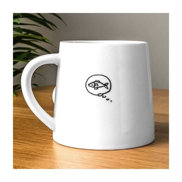 3D-präglad tailed kattmugg Djurmugg