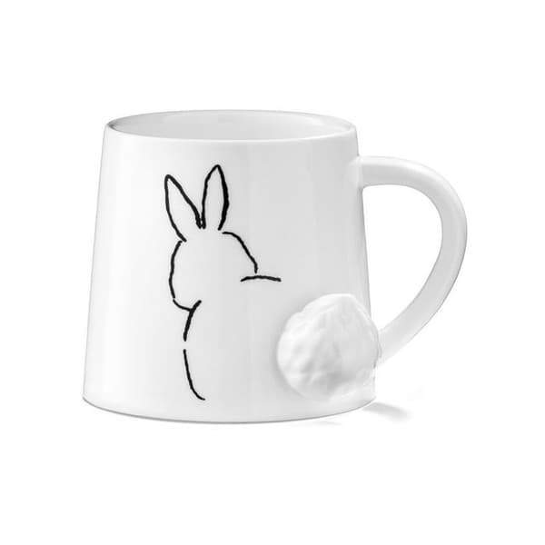 3D Tailed Rabbit Mug Djurmugg
