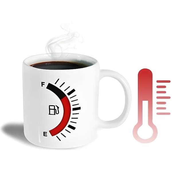 Termokopp - Inte specificerad - Termosensitiv - Vit - Cylindrisk