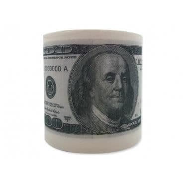 PQ papper tryckt 100 dollar