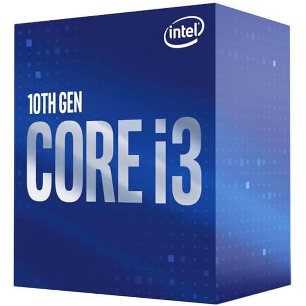 Intel Core i3-10100F-processor - 4 kerner - 4,3 GHz - TDP 65W (BX8070110100F)