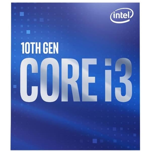 Intel Core i3-10100F-processor - 4 kerner - 4,3 GHz - TDP 65W (BX8070110100F)