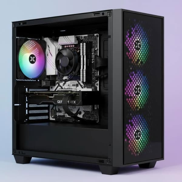 DSGATE M6-I speldator Ryzen 5 5500 Intel Arc B570 10GB