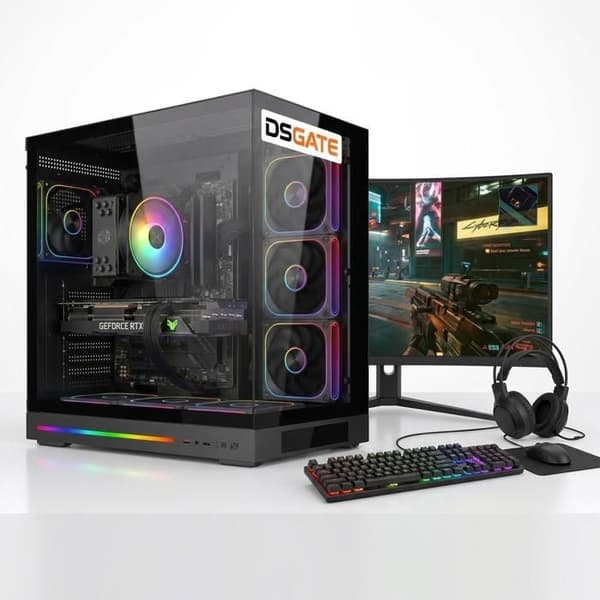 DSGATE DSGate Pack PC Gamer Ryzen 7 5700X RTX 5060 Ti SSD 1TB