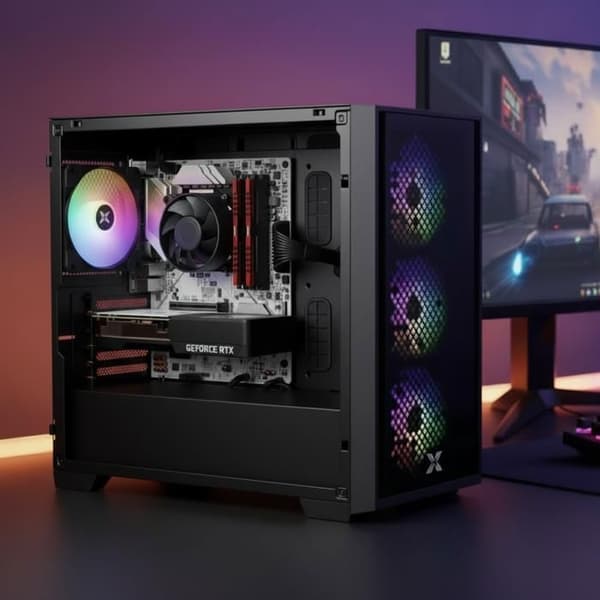 DSGATE M6-I speldator Ryzen 5 5500 Intel Arc B570 10GB