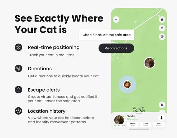 MiniFinder Gato – GPS-tracker for katter