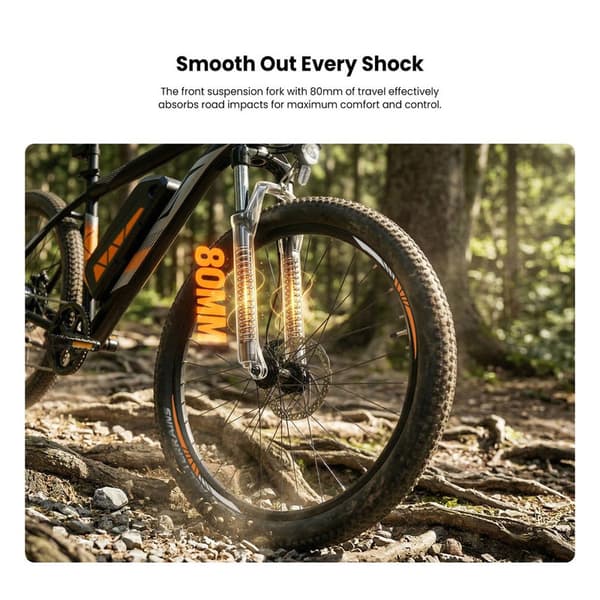Touroll U2 Pro e-cykel 25km/h 150km räckvidd 720Wh batteri