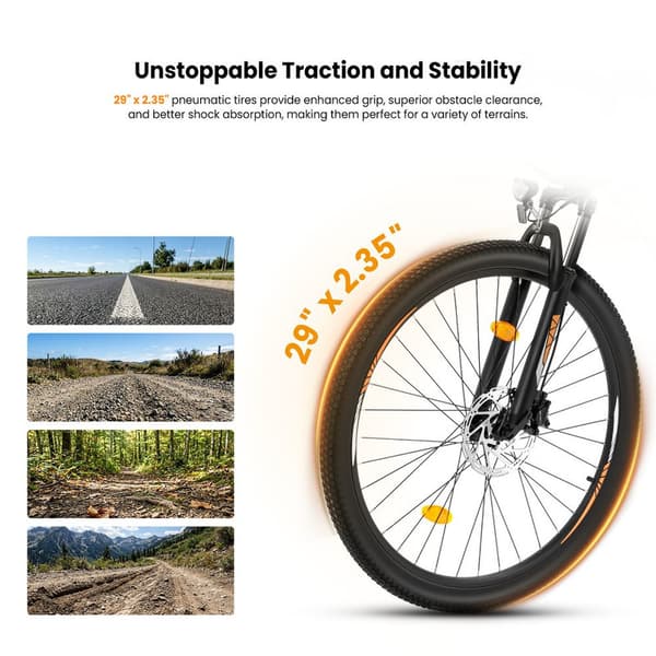 Touroll U2 Pro e-cykel 25km/h 150km räckvidd 720Wh batteri