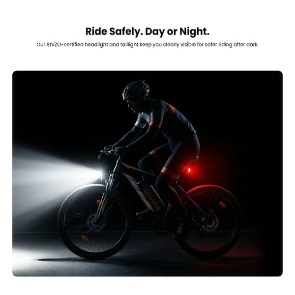 Touroll U2 Pro e-cykel 25km/h 150km räckvidd 720Wh batteri