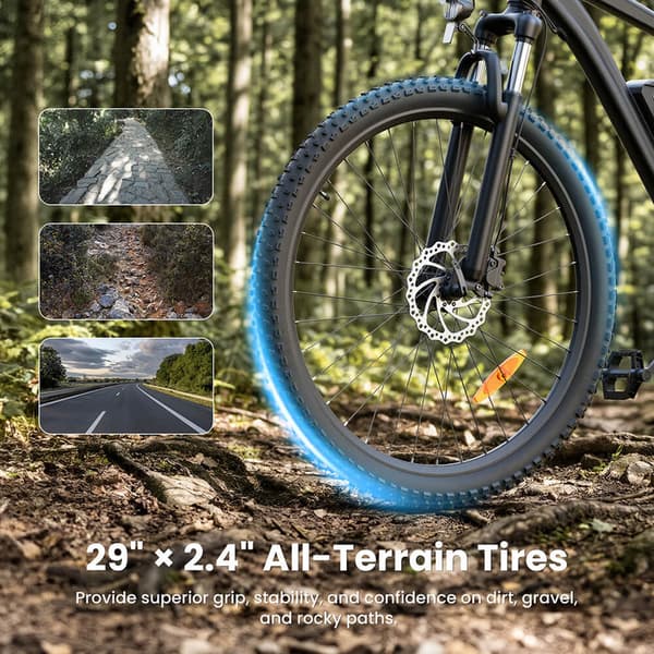 Touroll U3 Pro Fuld Affjedring E-MTB 150km Range 720Wh Batteri Hydrauliske Bremser