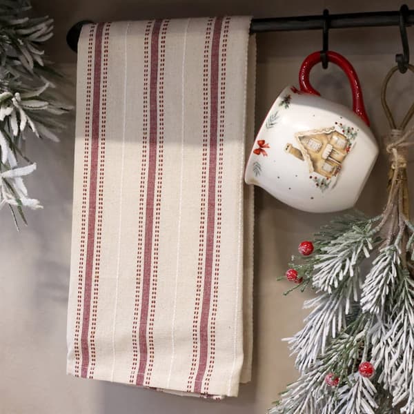 Aix Viskestykke m. striber  - Kommer midt i september