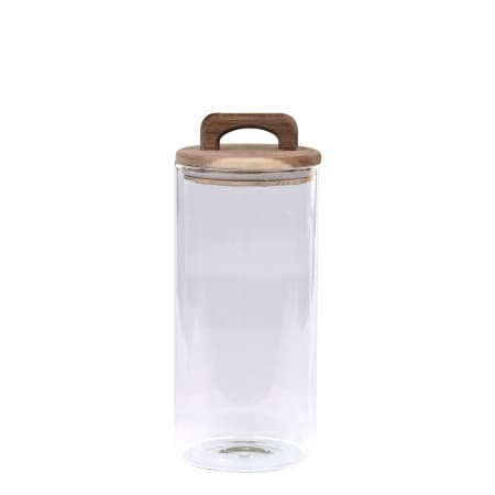 Förvaringsglas m. lock - H. 24 cm