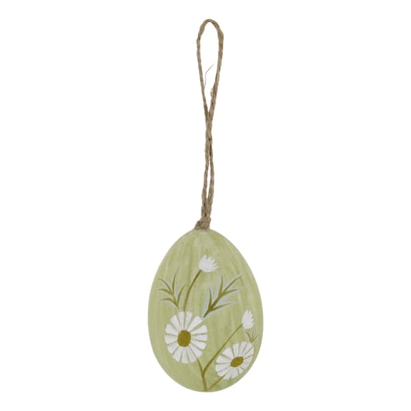 Påskeæg m. håndmalede blomster 2-Pack