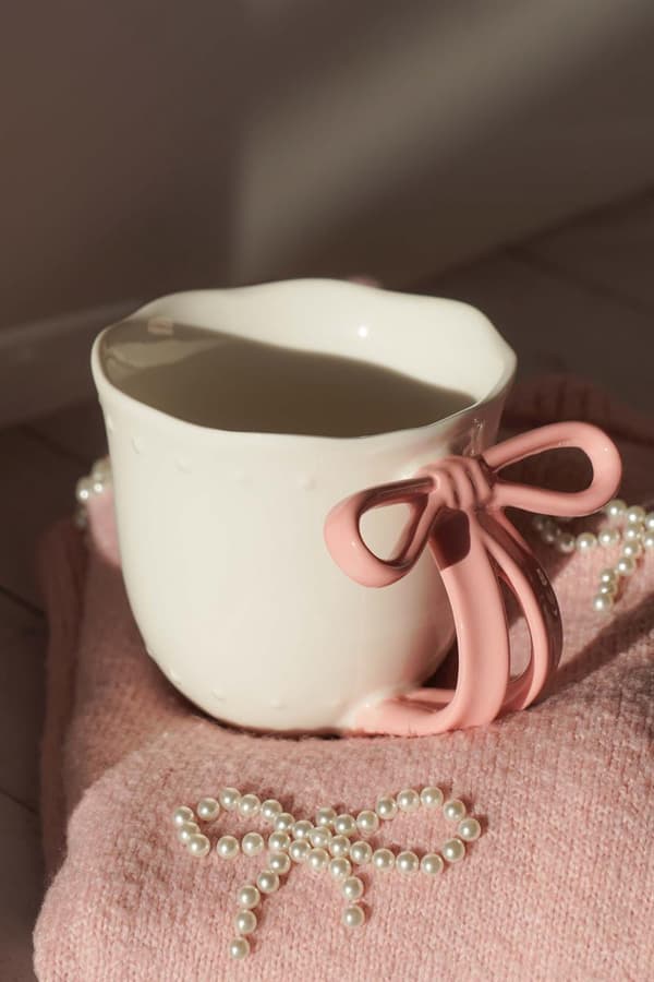 Mugg Ribbon Grace rosa