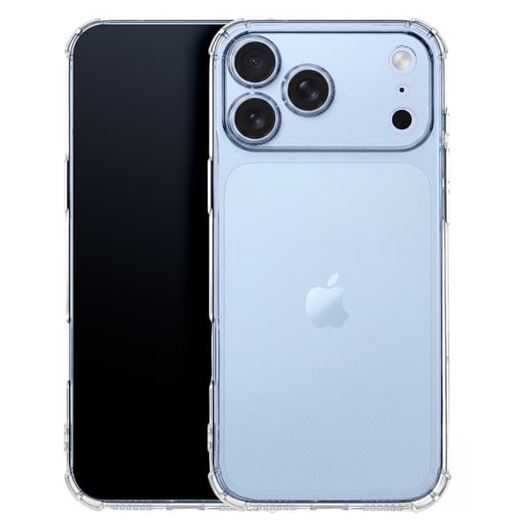 iPhone 18 Pro / iPhone 17 Pro - Bumper Ekstra Stødsikkert Slankt Blødt Cover