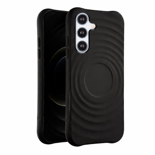 Samsung Galaxy S24 Plus - MagSafe kompatibelt Circle Mag Cover Sort