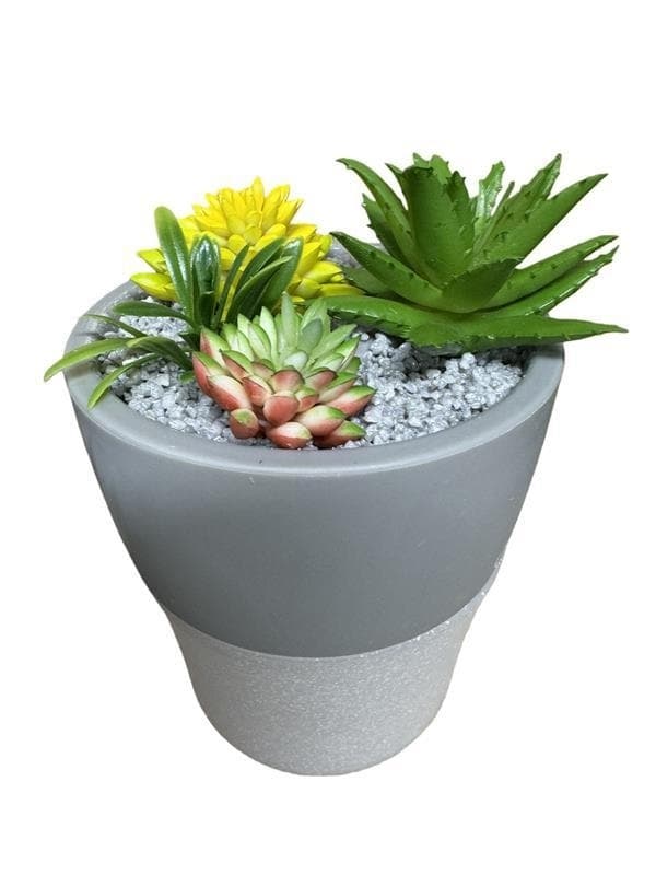 Mini USB-luftfugter med diffuserfunktion – Dekorativ blomsterkrukke til bord