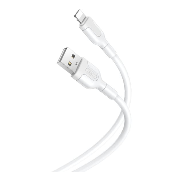 Lightning-opladerkabel til iPhone – Hurtig opladning & dataoverførsel 1m Hvid